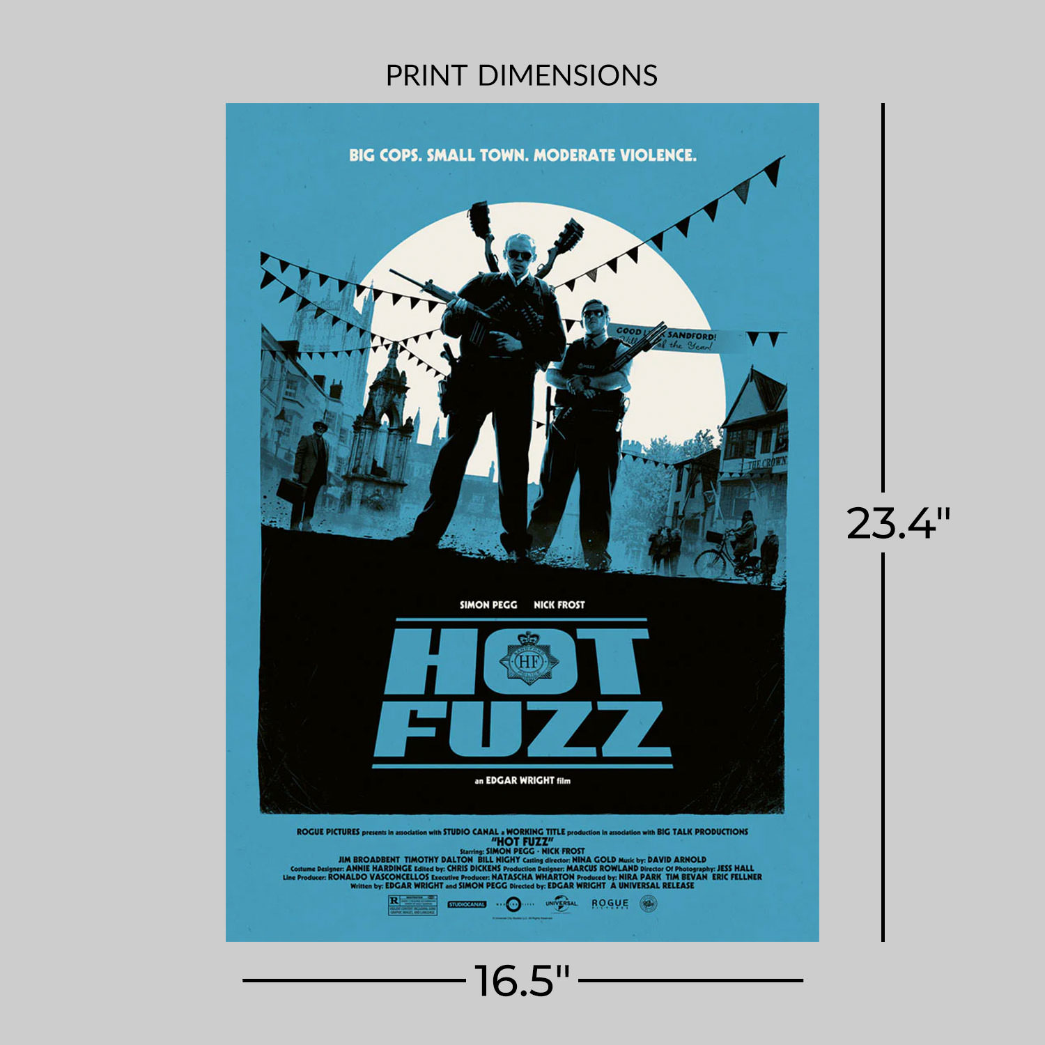Hot Fuzz Hot Fuzz Movie Poster  View 2