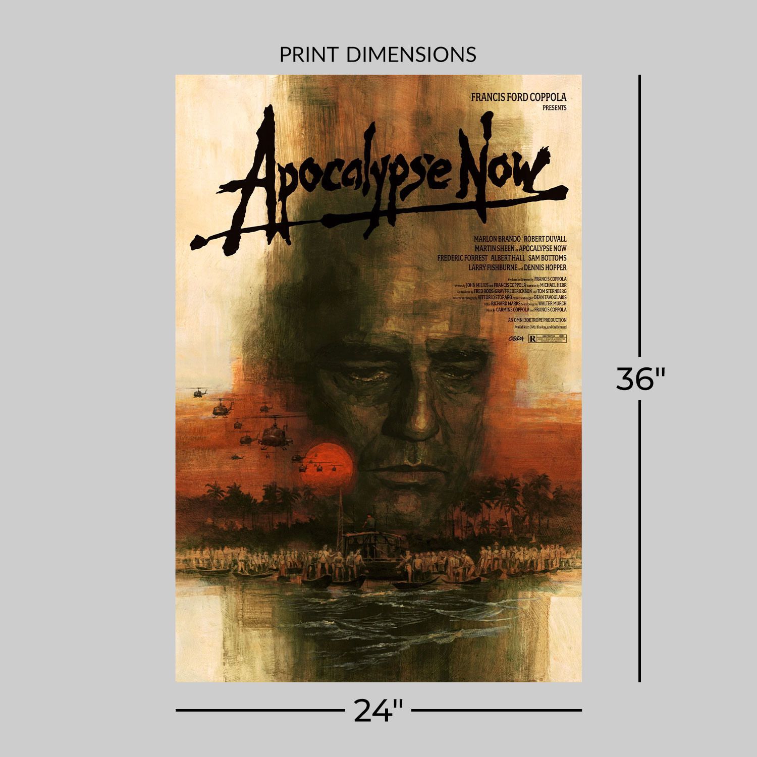 Apocalypse Now Apocalypse Now Movie Poster  View 2