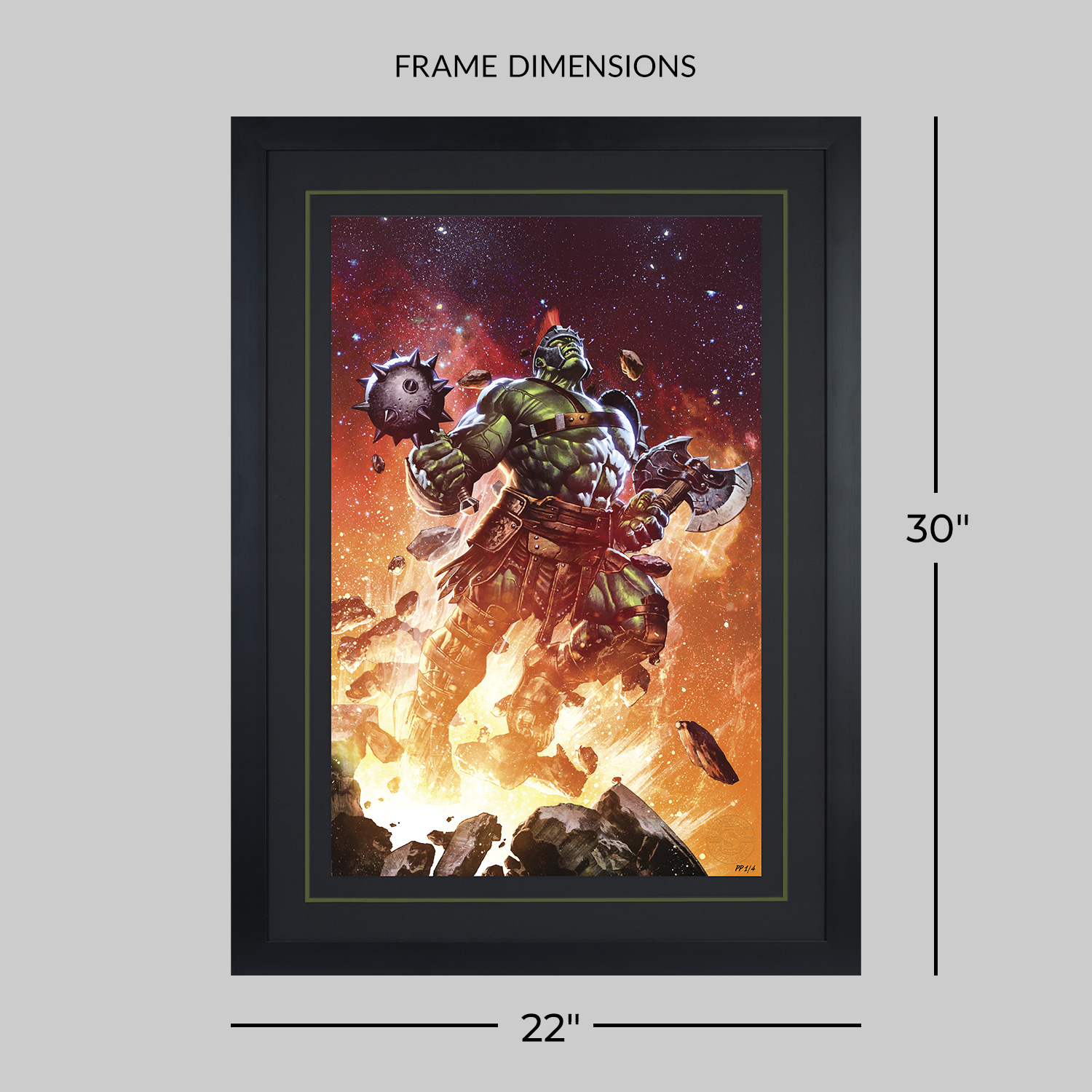 Marvel Planet Hulk: Worldbreaker Art Print  Exclusive Edition View 2