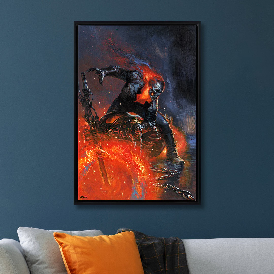 Marvel Ghost Rider Art Print  Exclusive Edition View 1