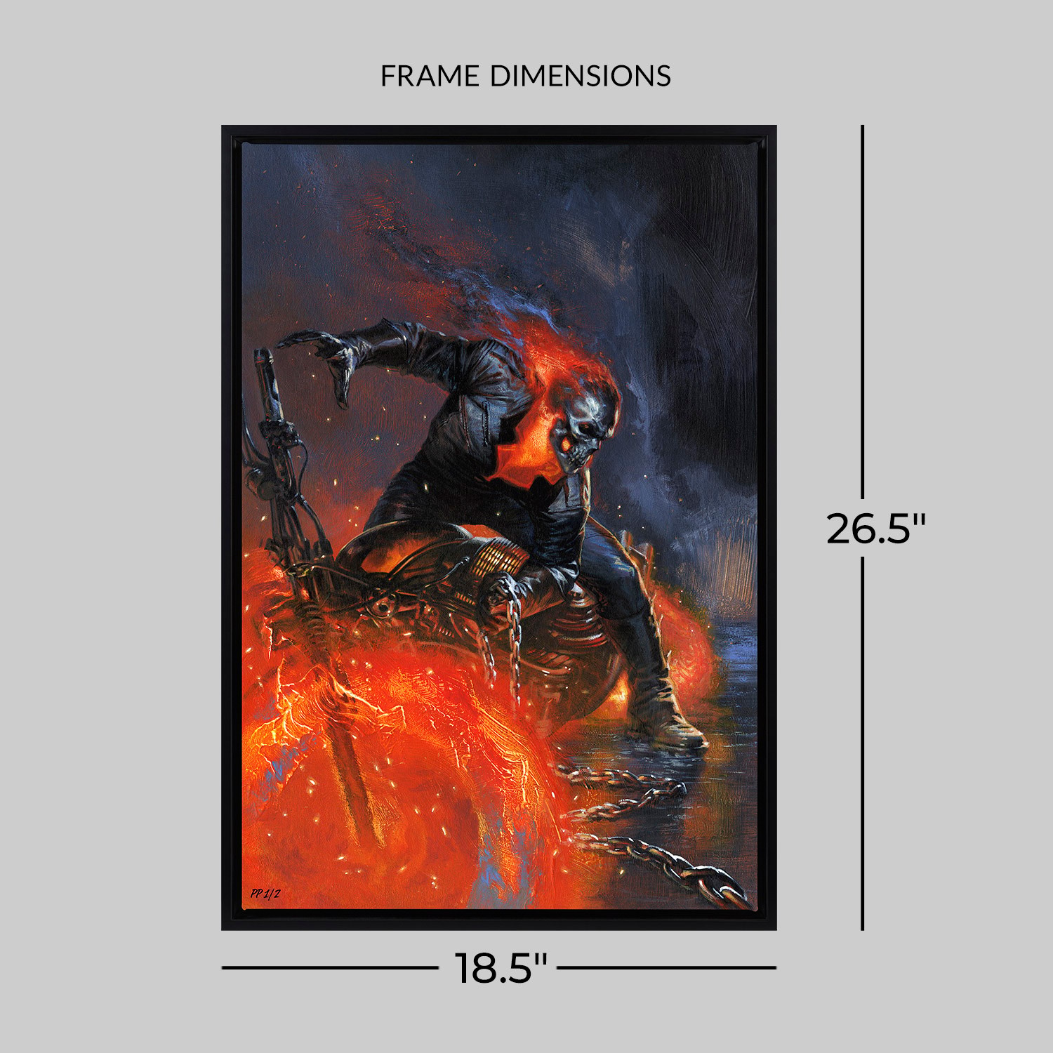 Marvel Ghost Rider Art Print  Exclusive Edition View 2