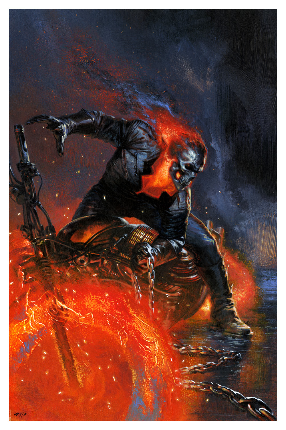 Marvel Ghost Rider Art Print  Exclusive Edition View 5