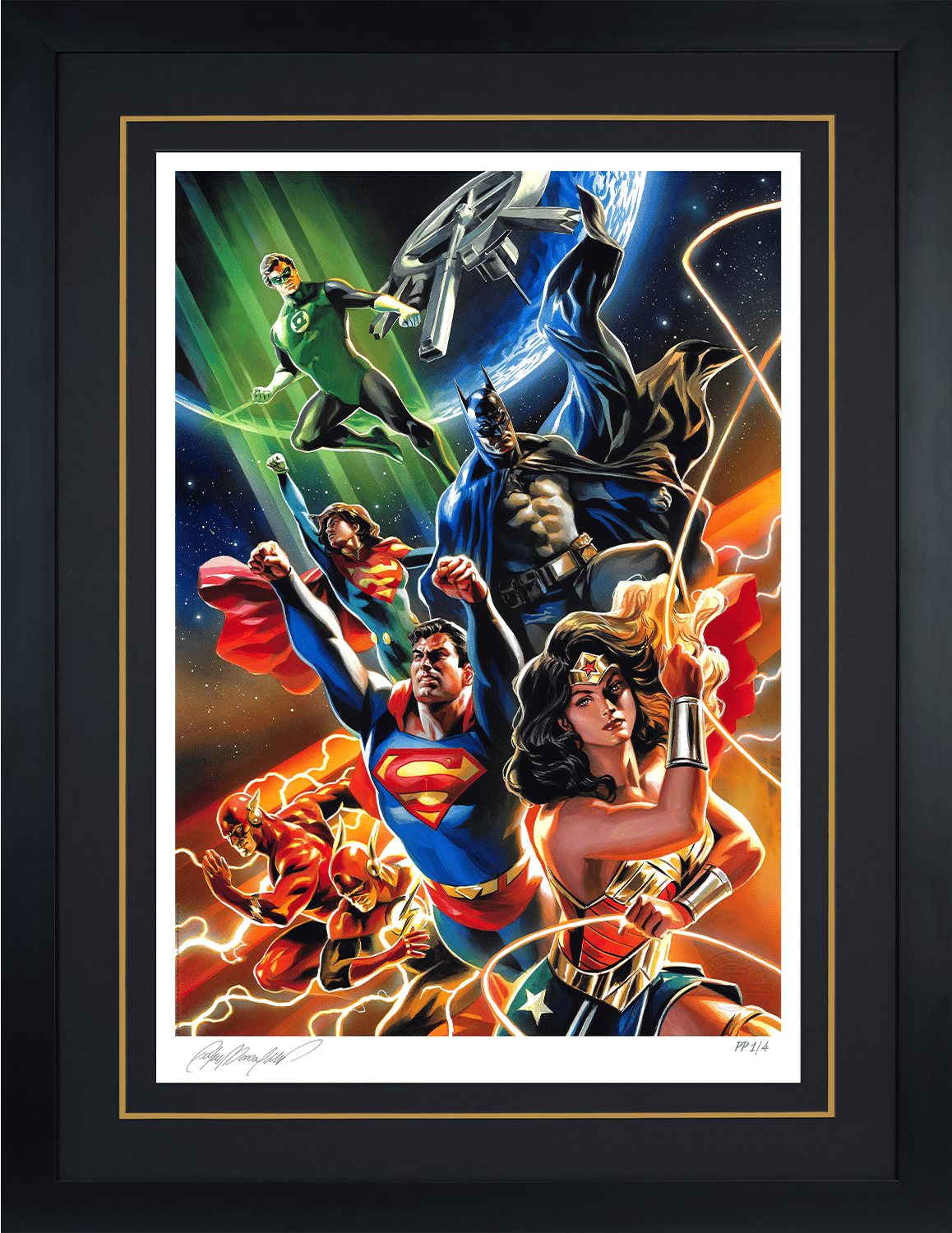 DC Comics Justice League Unlimited Art Print  Exclusive Edition View 7
