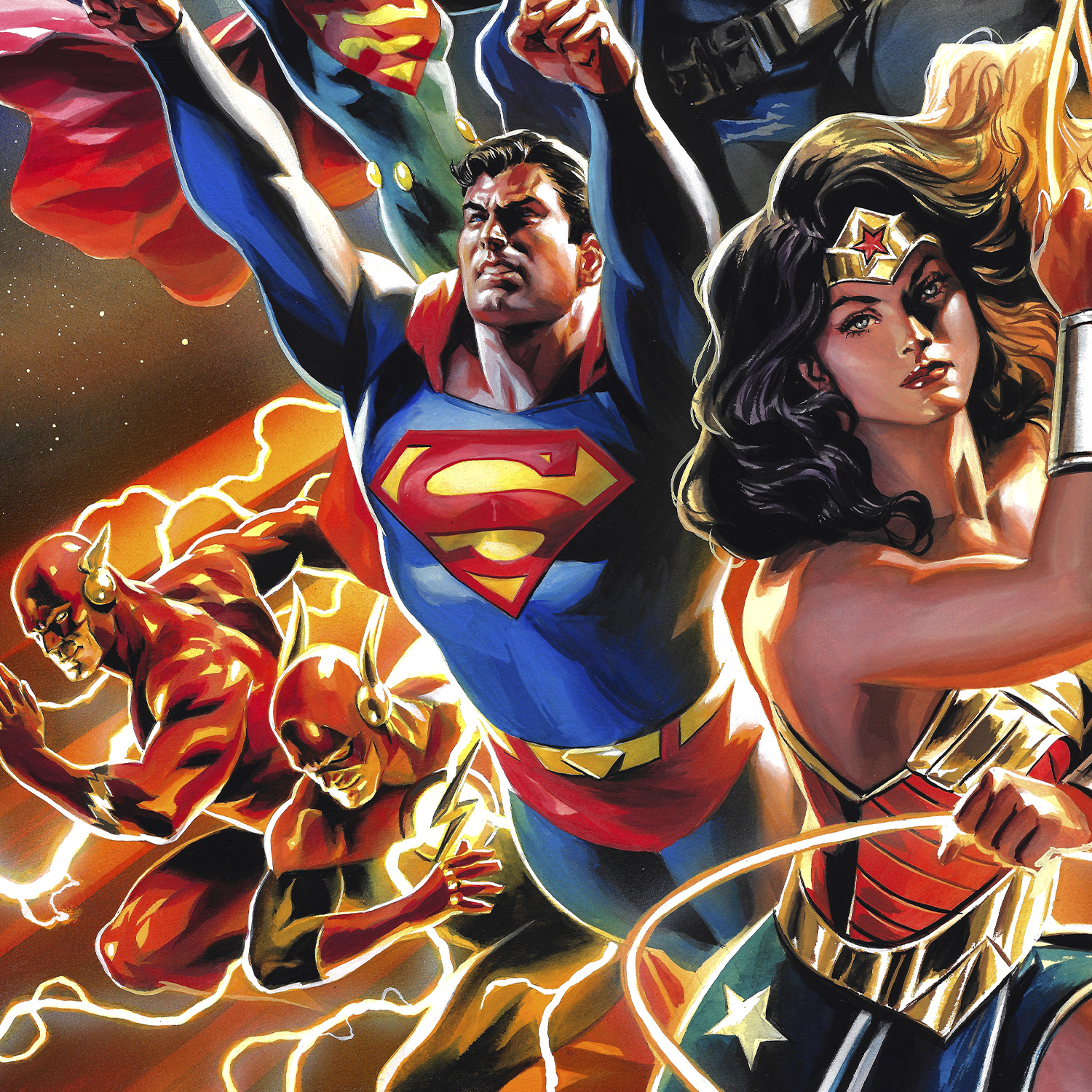 DC Comics Justice League Unlimited Art Print  Exclusive Edition View 4