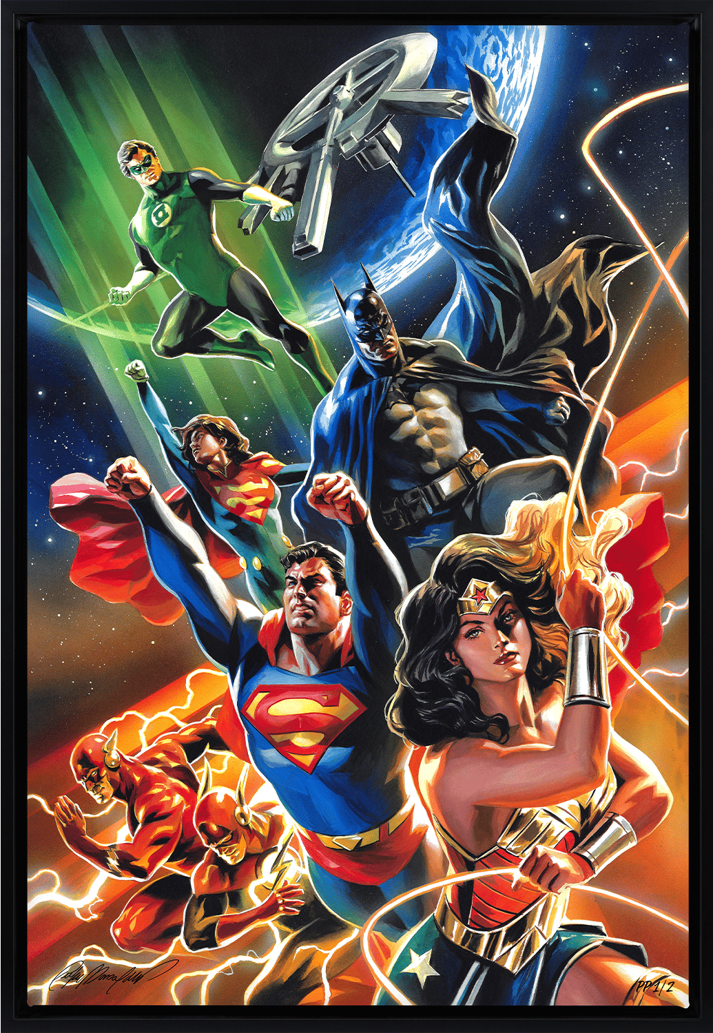 DC Comics Justice League Unlimited Art Print  Exclusive Edition View 6