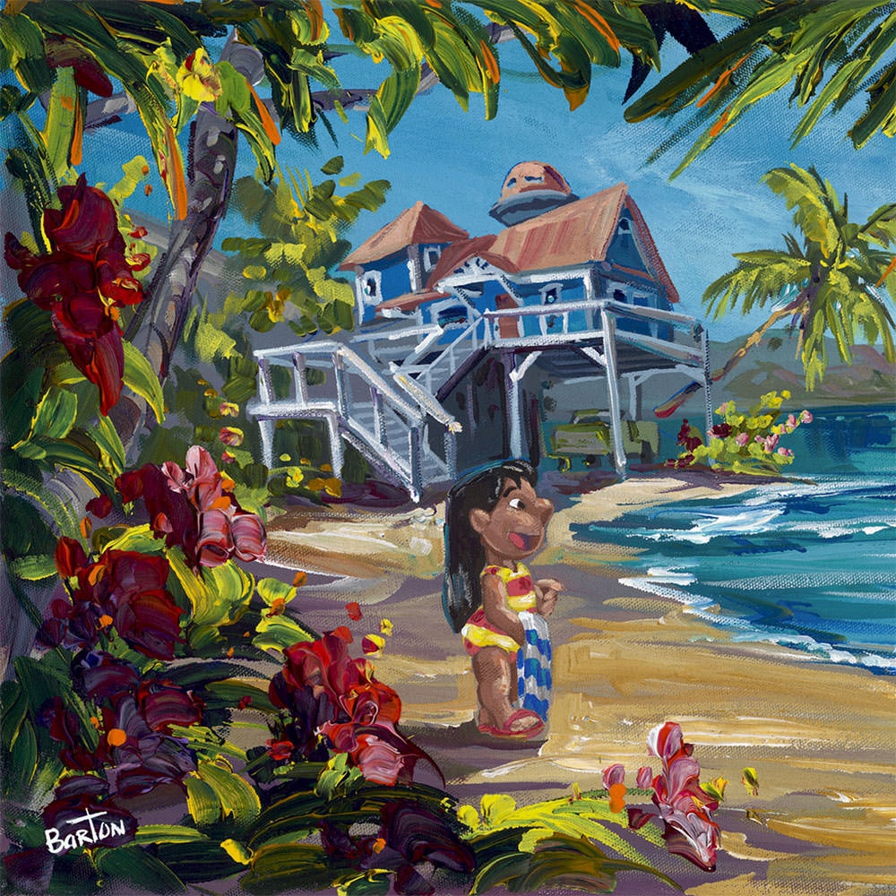 Disney Hawaiian Hideout Art Print  View 4