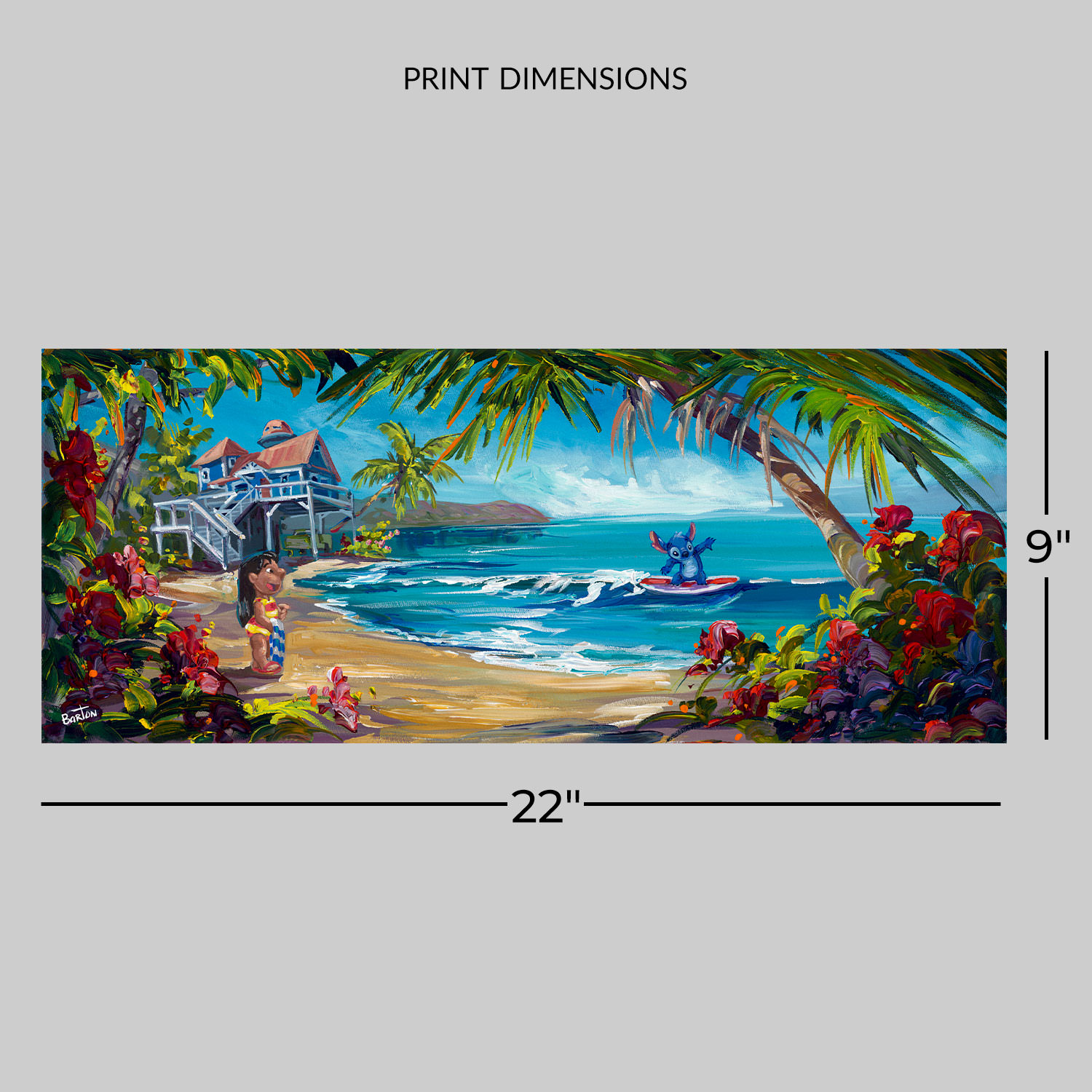 Disney Hawaiian Hideout Art Print  View 2