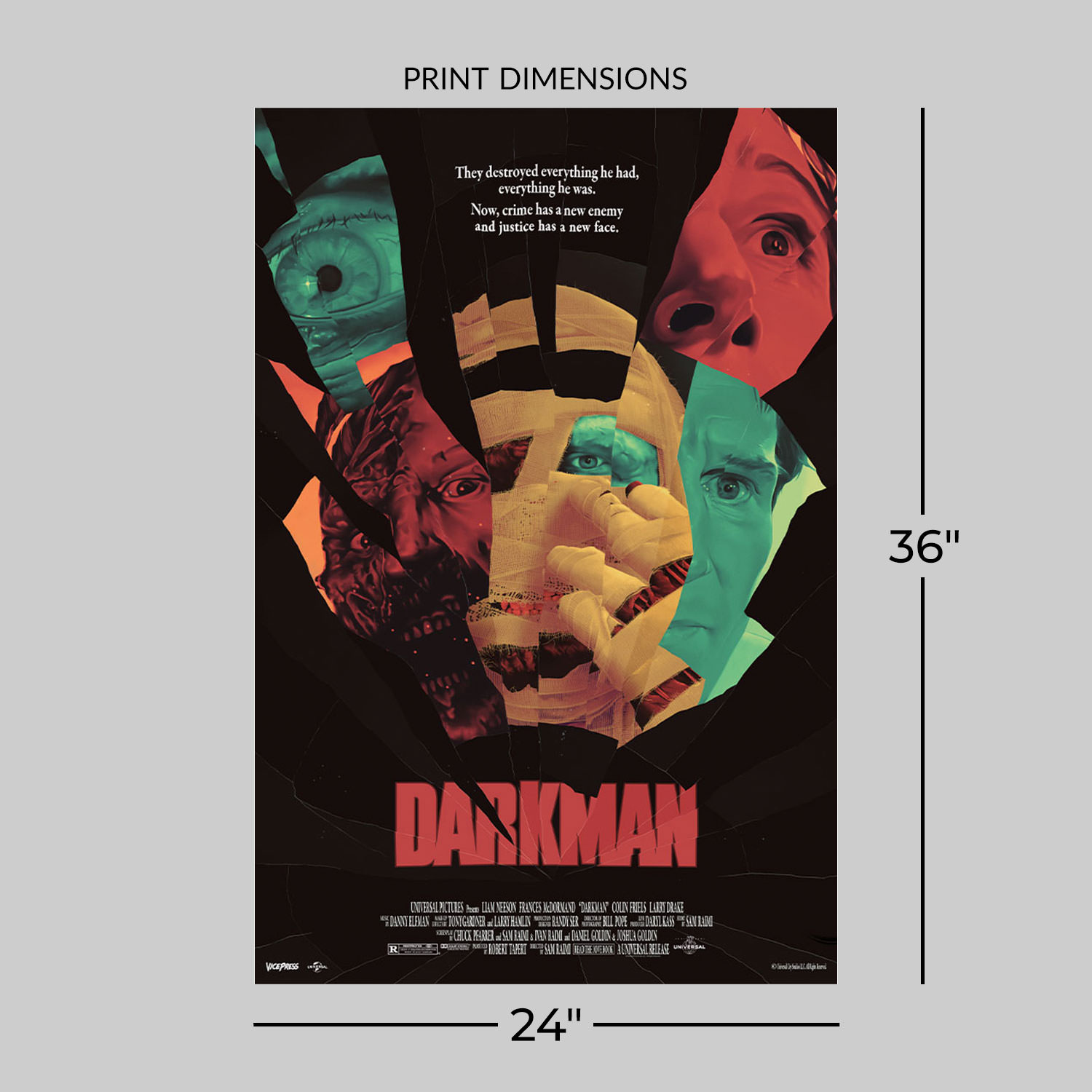 Darkman Darkman Movie Poster  View 2