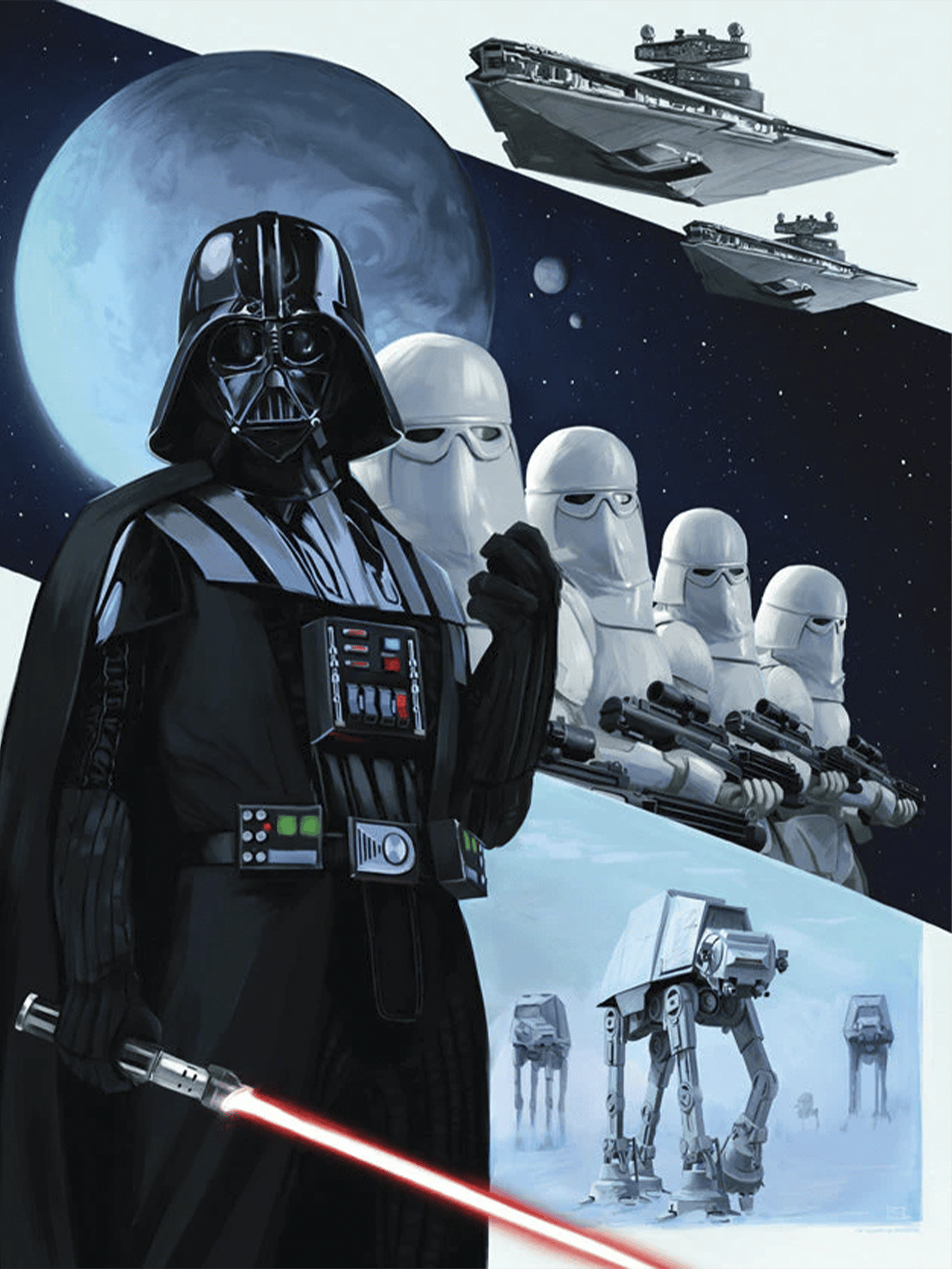 Star Wars Arrival on Hoth Art Print  View 3