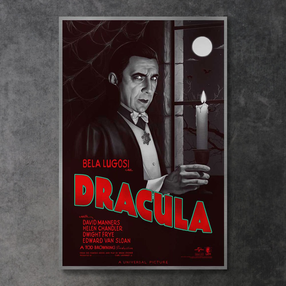 Universal Monsters Universal Monsters: Dracula Foil Variant Movie Poster  View 1