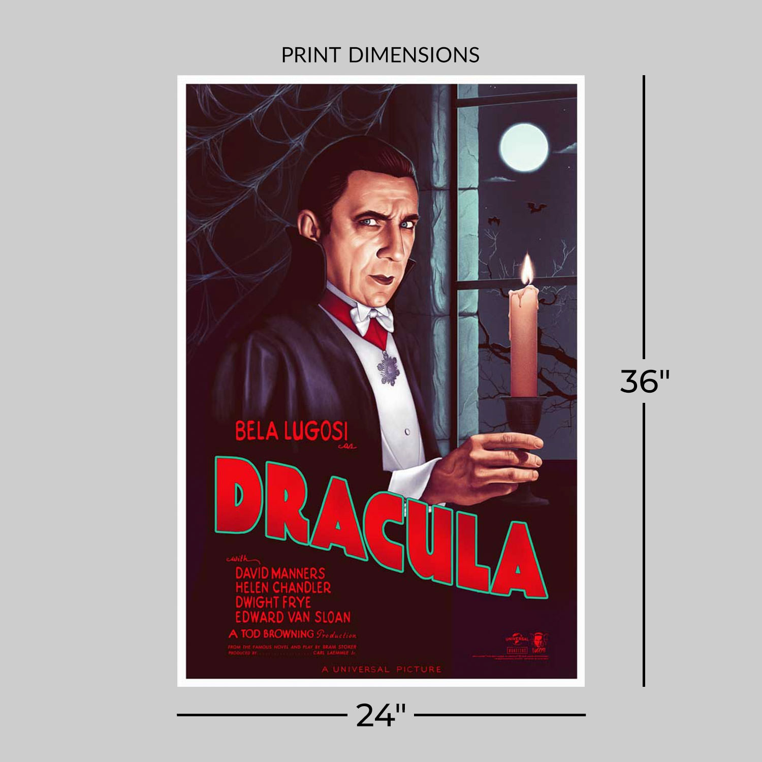Universal Monsters Universal Monsters: Dracula Movie Poster  View 2