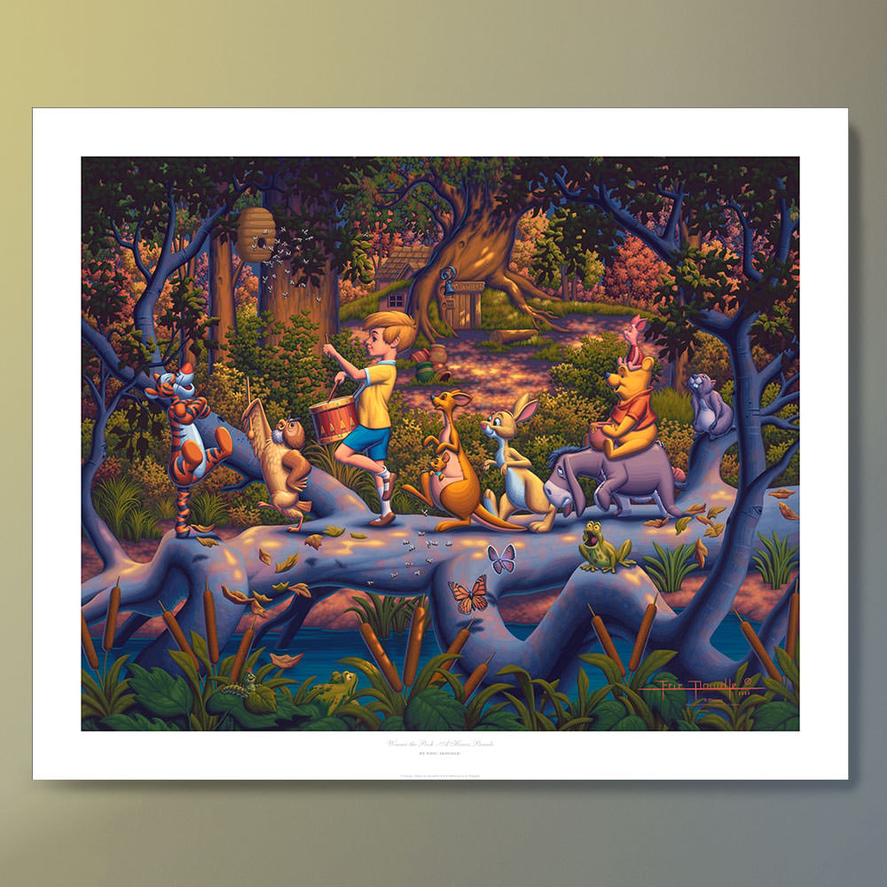 Disney Winnie the Pooh - A Heroes Parade Art Print  View 1
