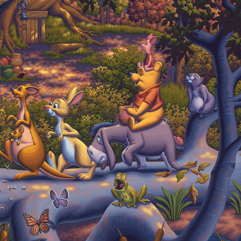 Disney Winnie the Pooh - A Heroes Parade Art Print  View 4