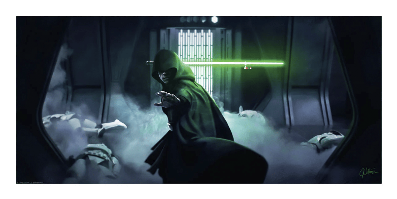 Star Wars Unexpected Hero Art Print  View 3