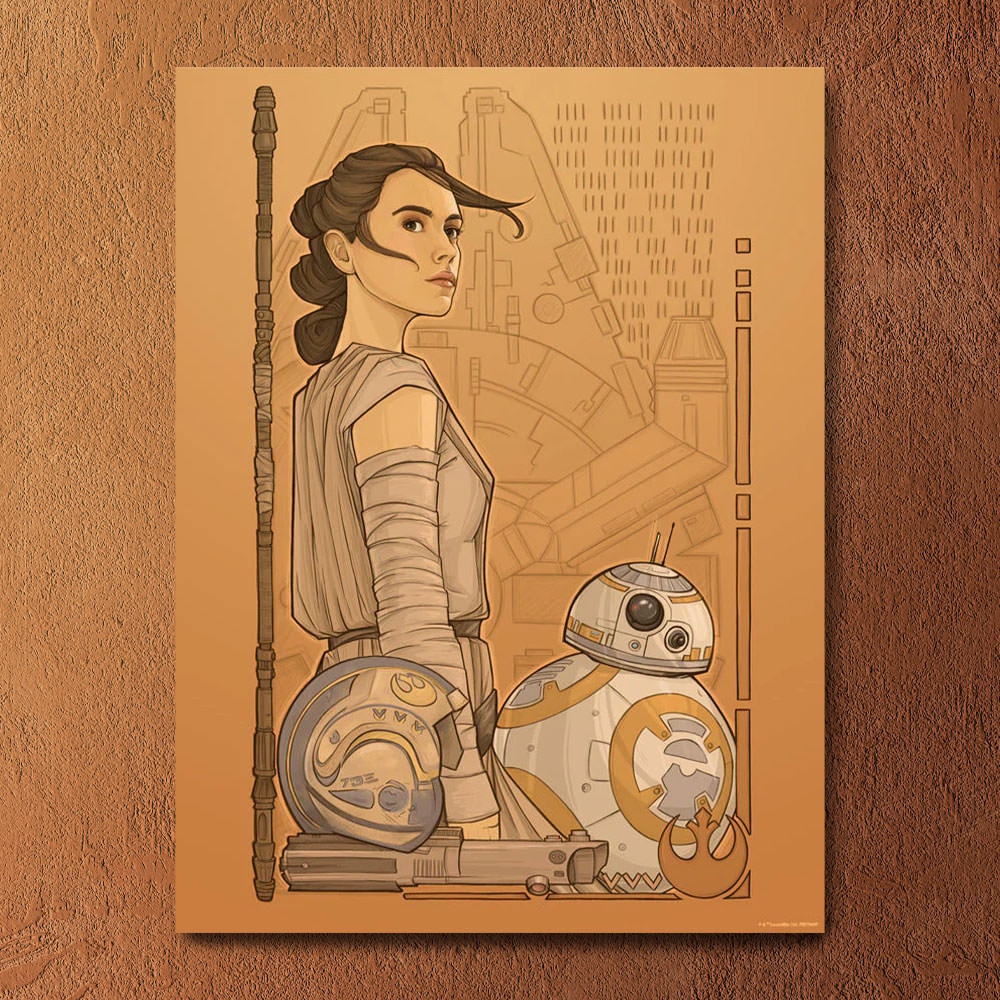 Star Wars Beyond Jakku Art Print  View 1