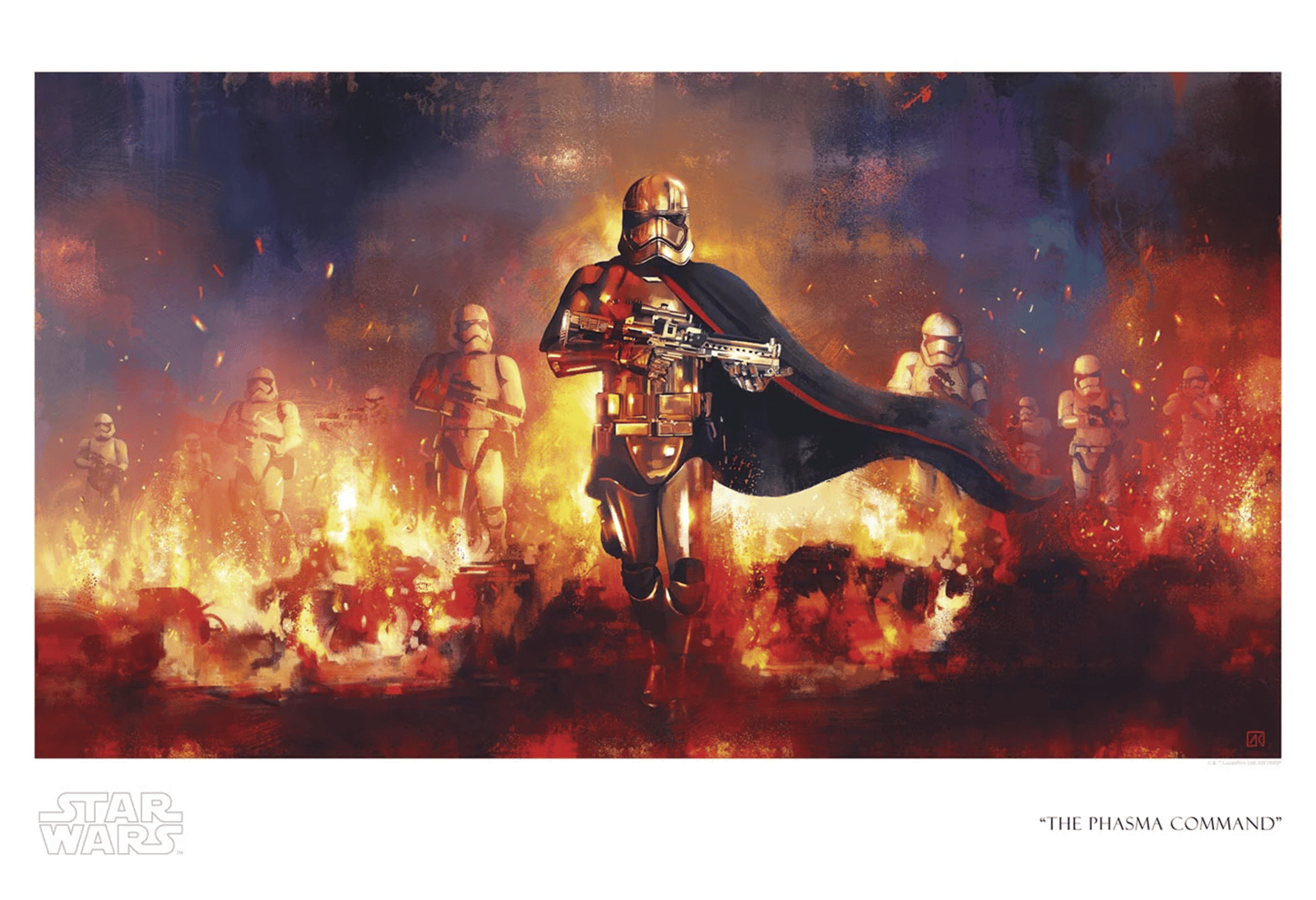 Star Wars The Phasma Command Art Print  View 4