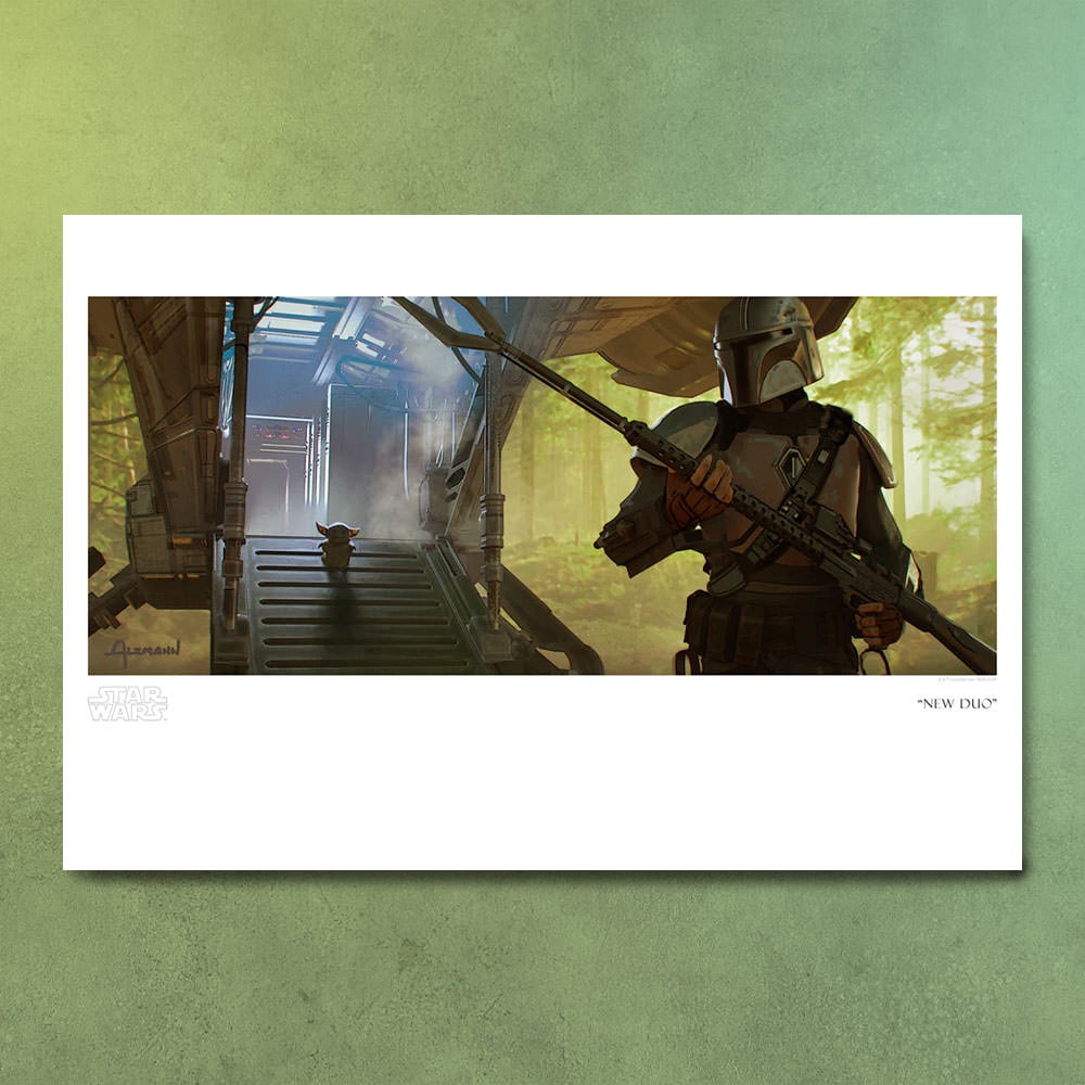 Star Wars New Duo Art Print  View 1