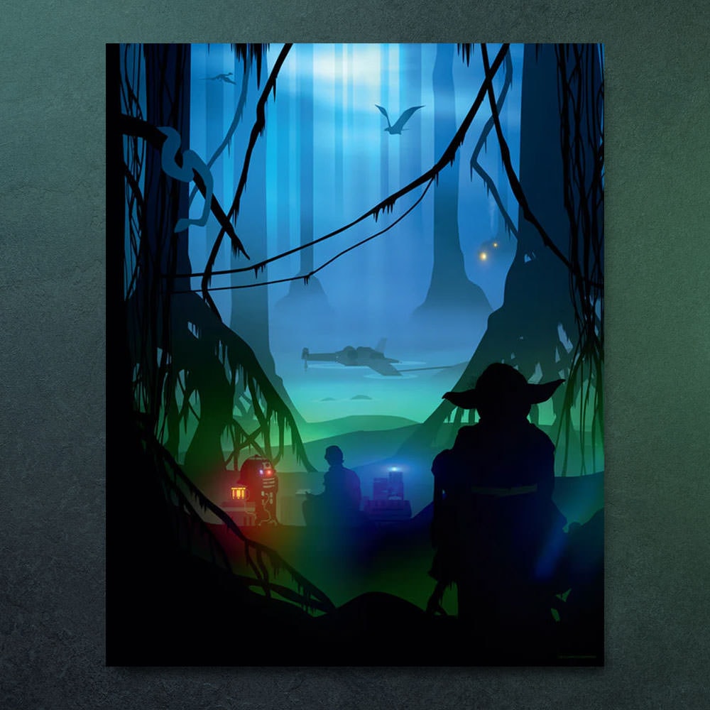 Star Wars Being Watched Art Print  View 1