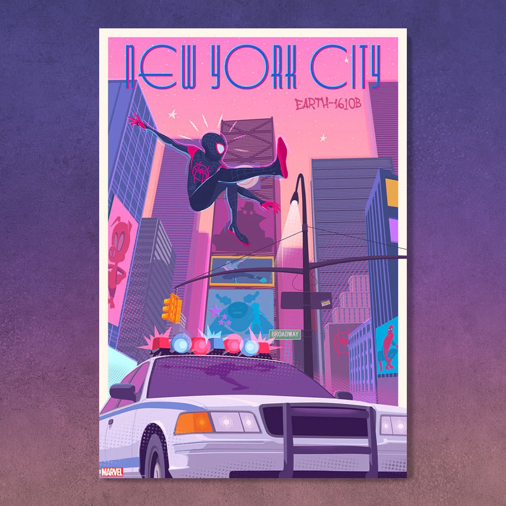 Marvel Alt Times Square (Variant) Art Print  View 1