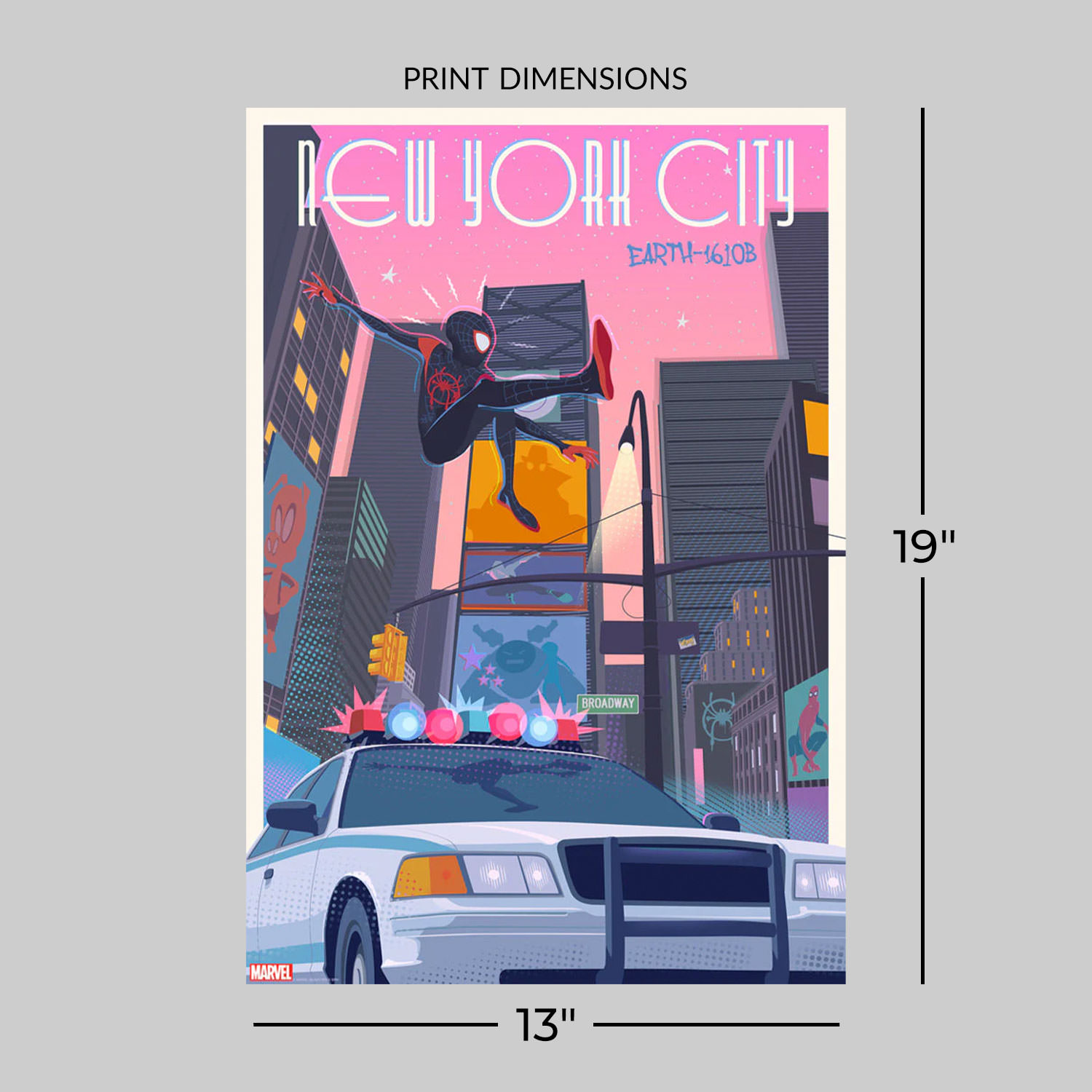 Marvel Alt Times Square Art Print  View 2