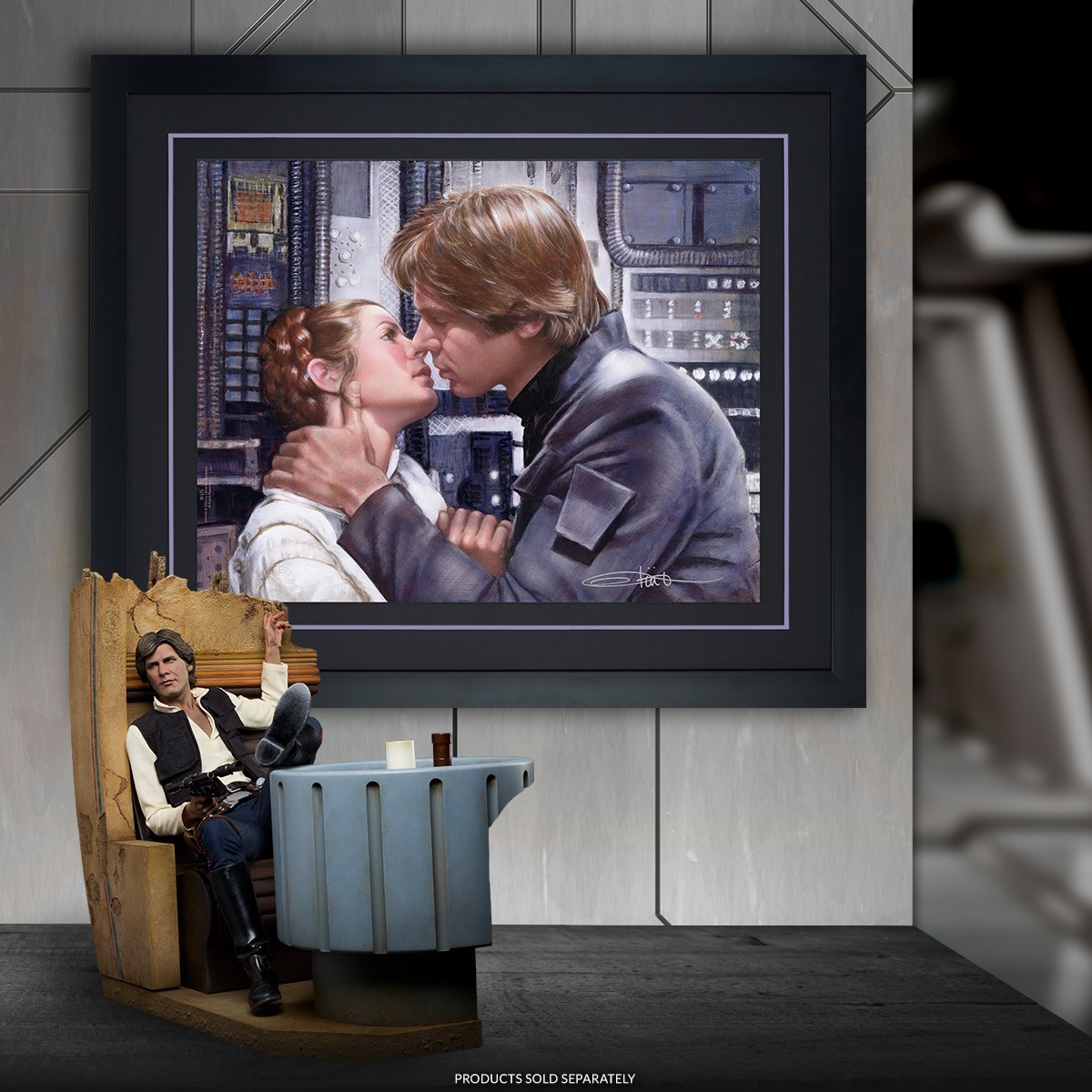 Star Wars The Princess and the Scoundrel Art Print  Exclusive Edition View 1