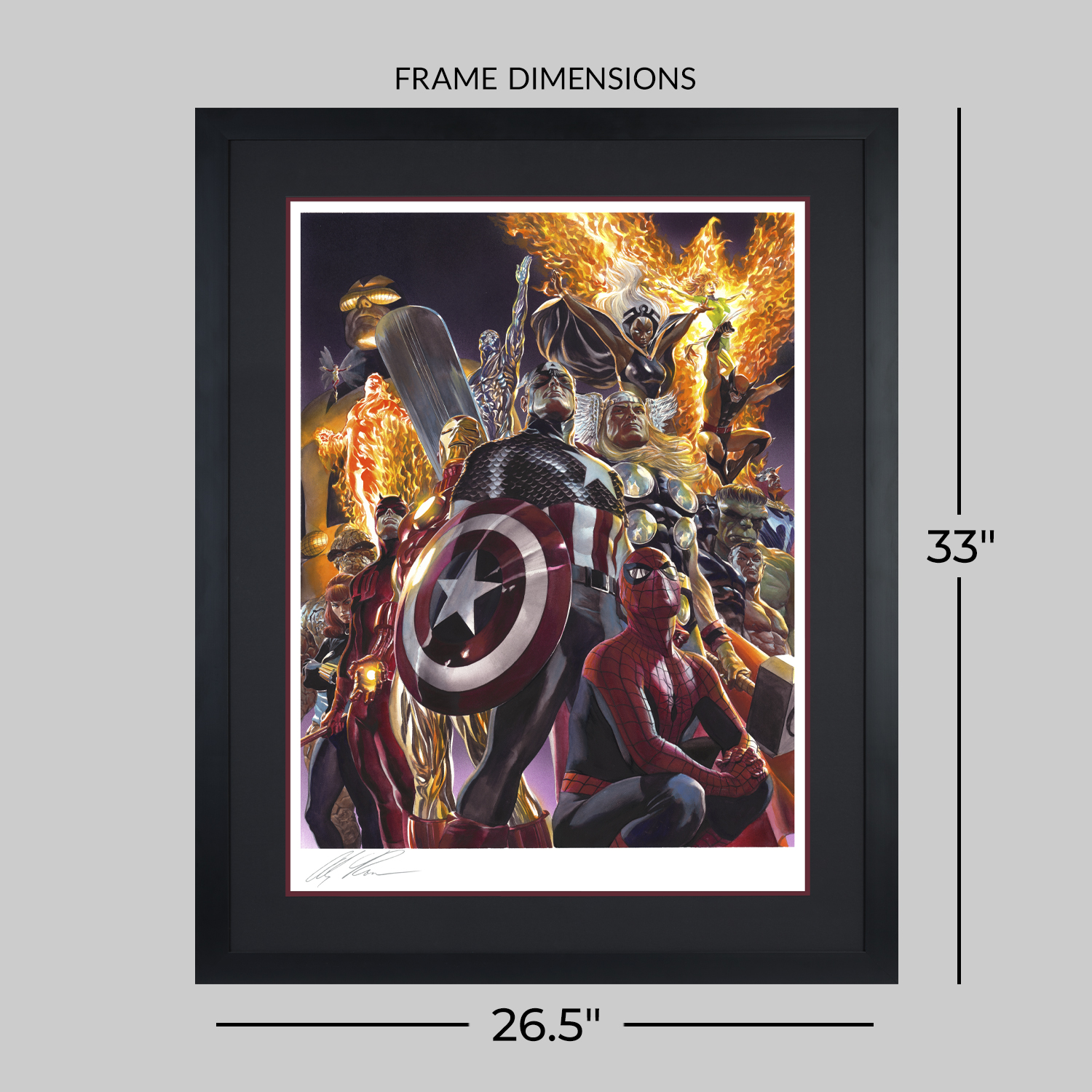Marvel Dimensions: Strength in Numbers Art Print  View 2