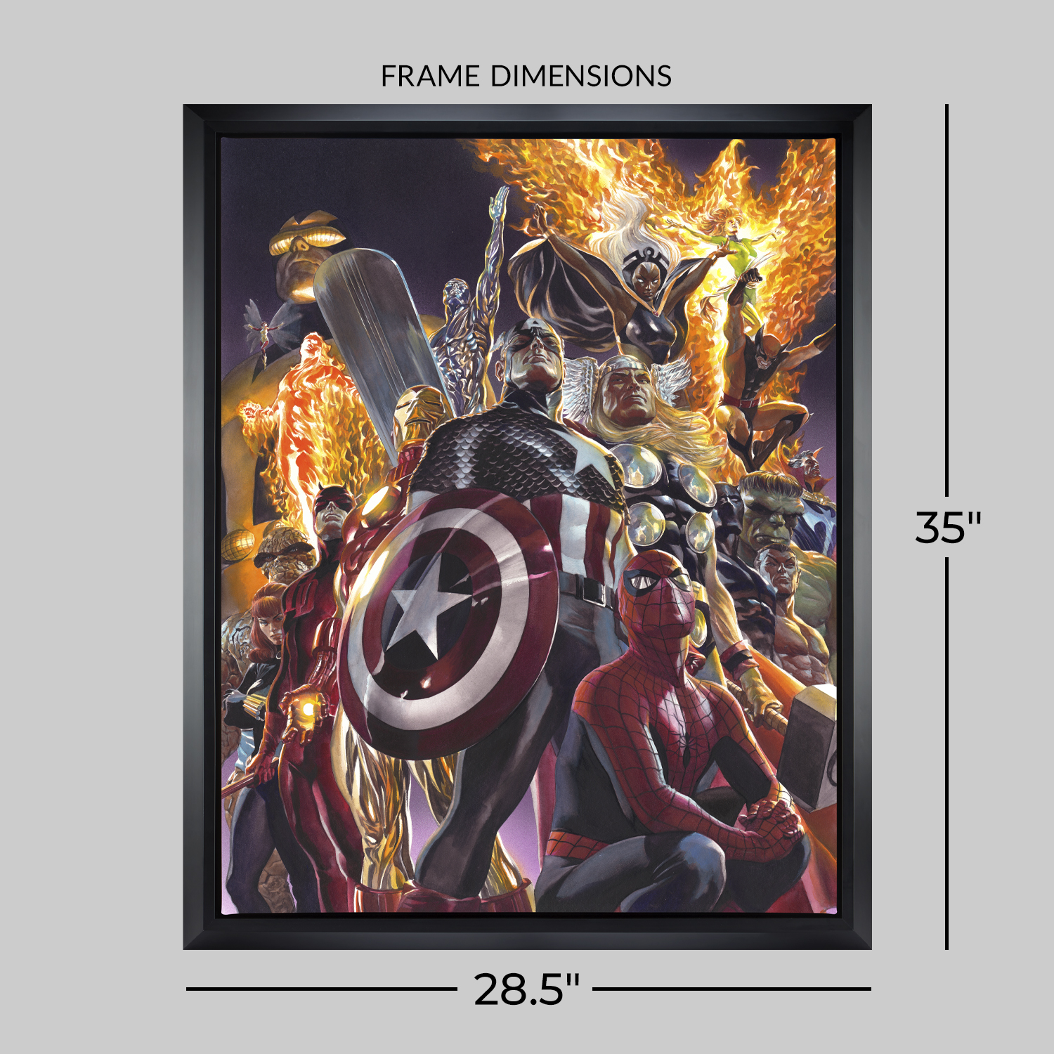 Marvel Dimensions: Strength in Numbers Art Print  View 2