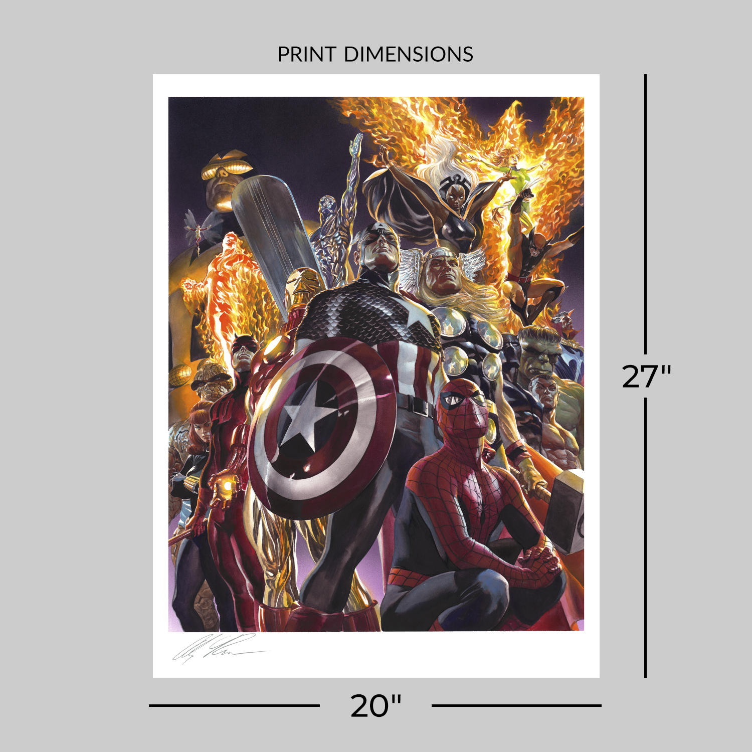 Marvel Dimensions: Strength in Numbers Art Print  View 2