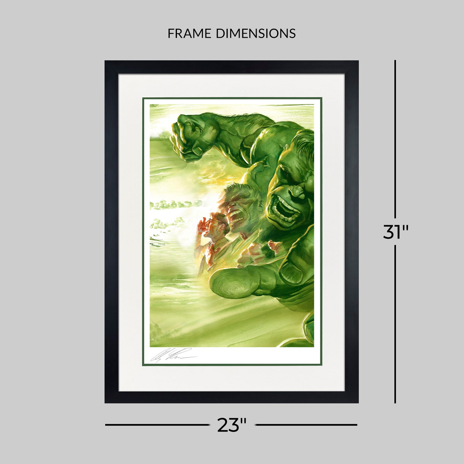 Marvel Dimensions: Hulk Art Print  View 2