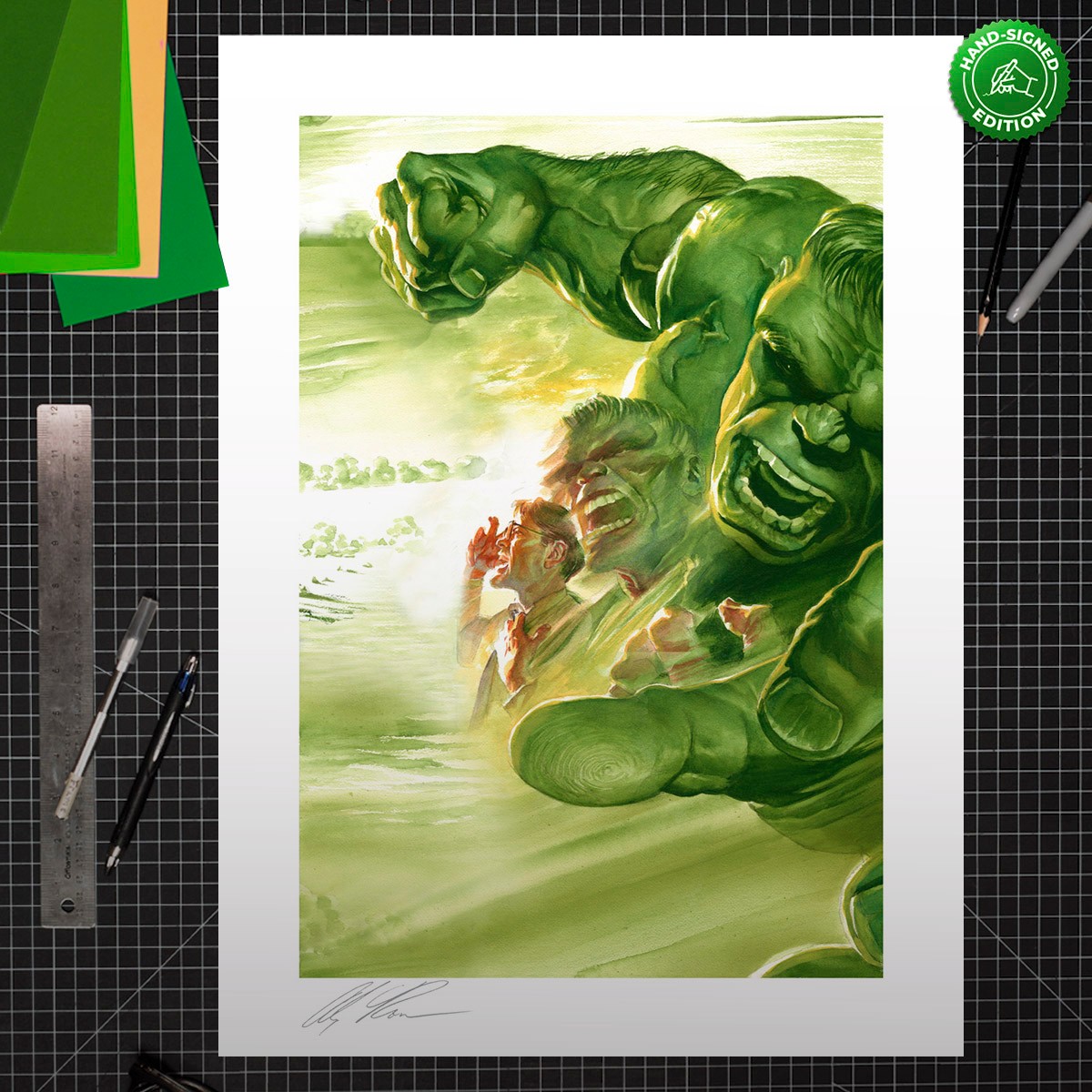 Marvel Dimensions: Hulk Art Print  View 1