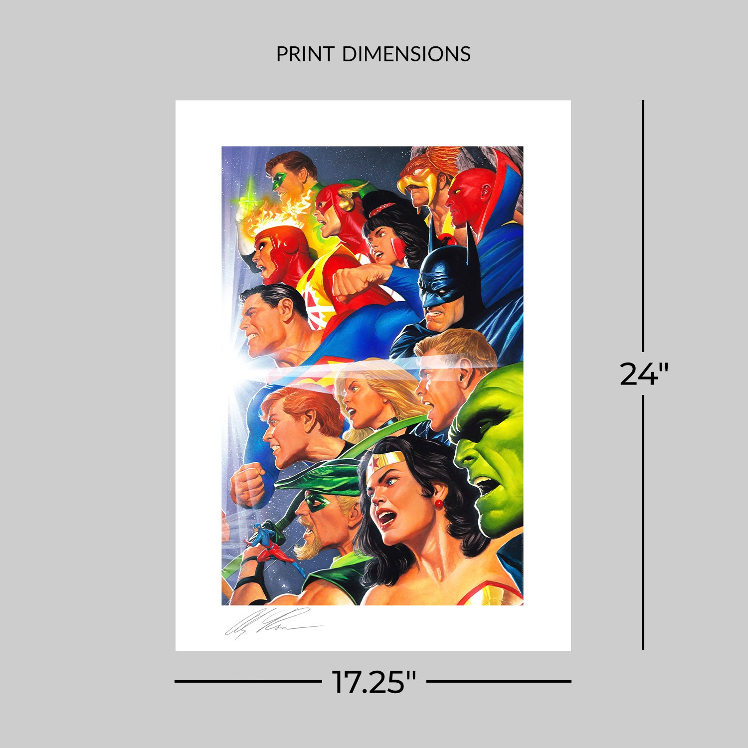 DC Comics JLA: Warriors of Justice Art Print  View 2