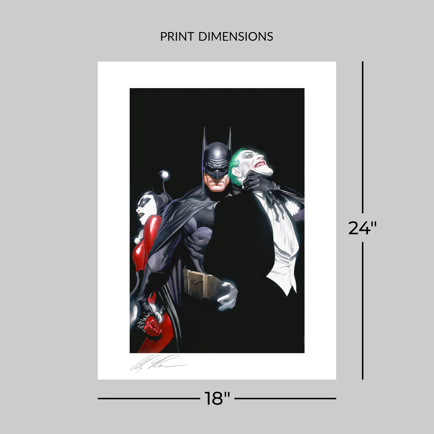 DC Comics Mind If I Cut In Art Print  View 2