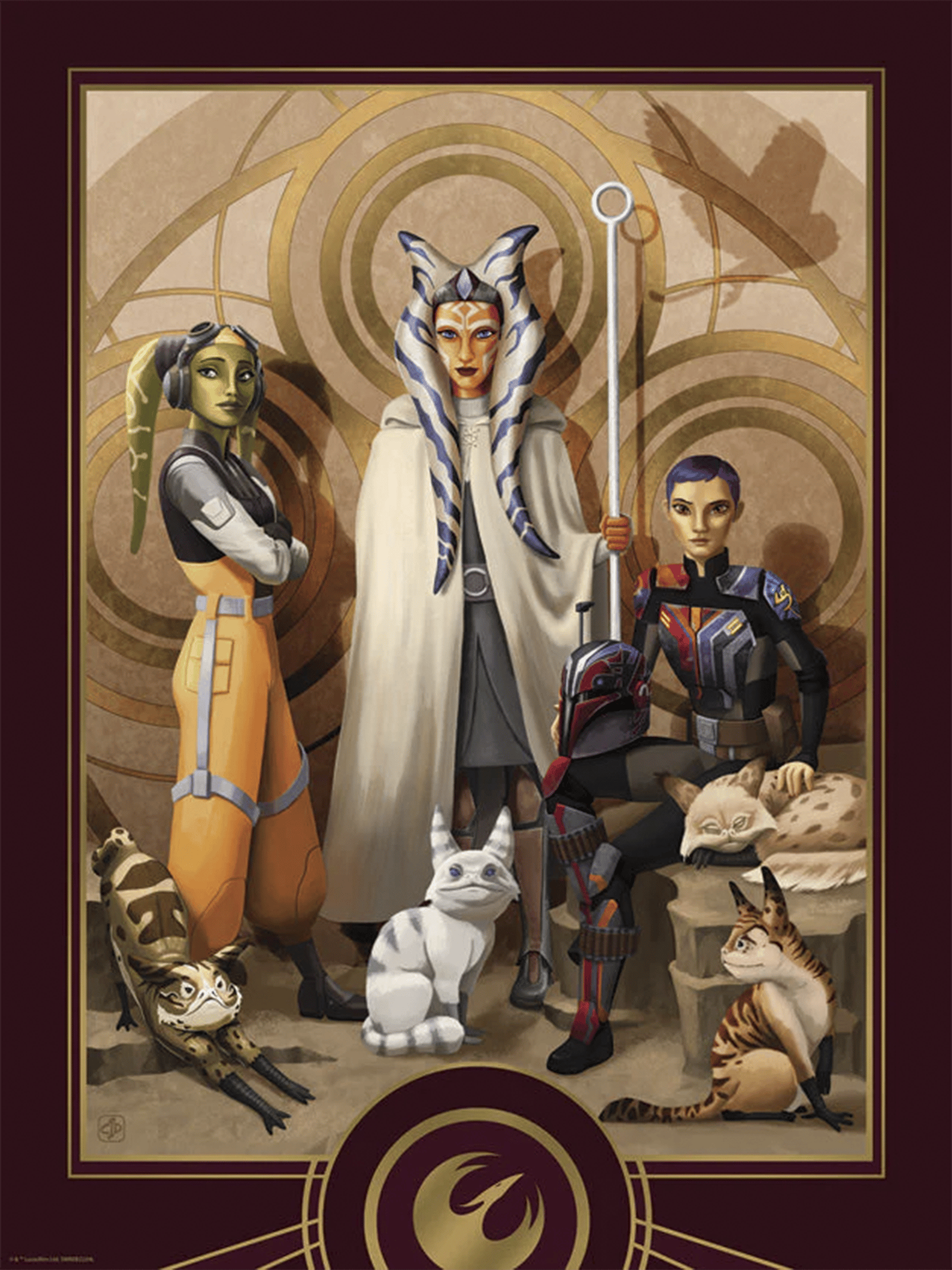 Star Wars Peace on Lothal Art Print  View 3