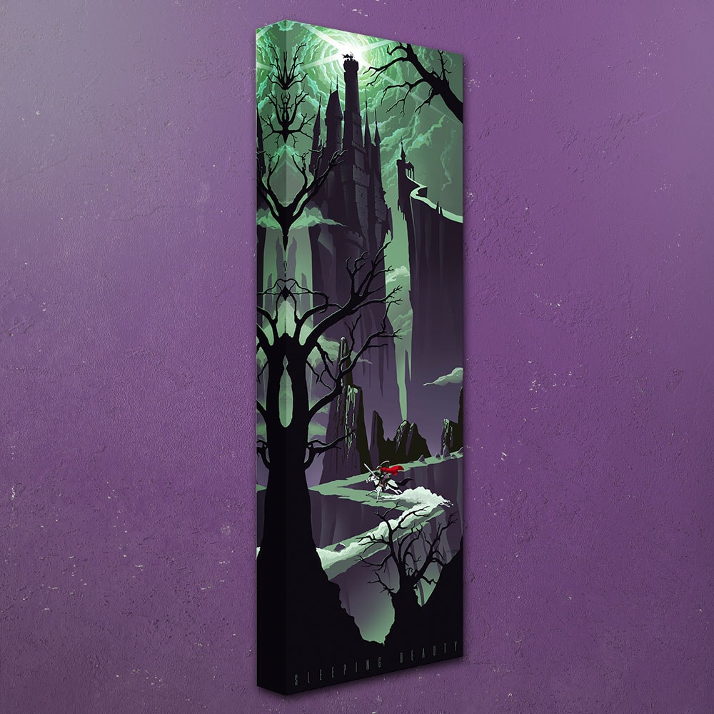 Disney Approaching Maleficent's Castle Art Print  View 5