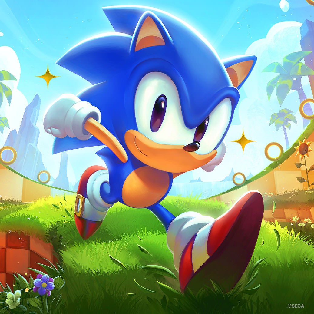 Sonic the Hedgehog Sonic the Hedgehog: First Loop-de-Loop Art Print  View 6