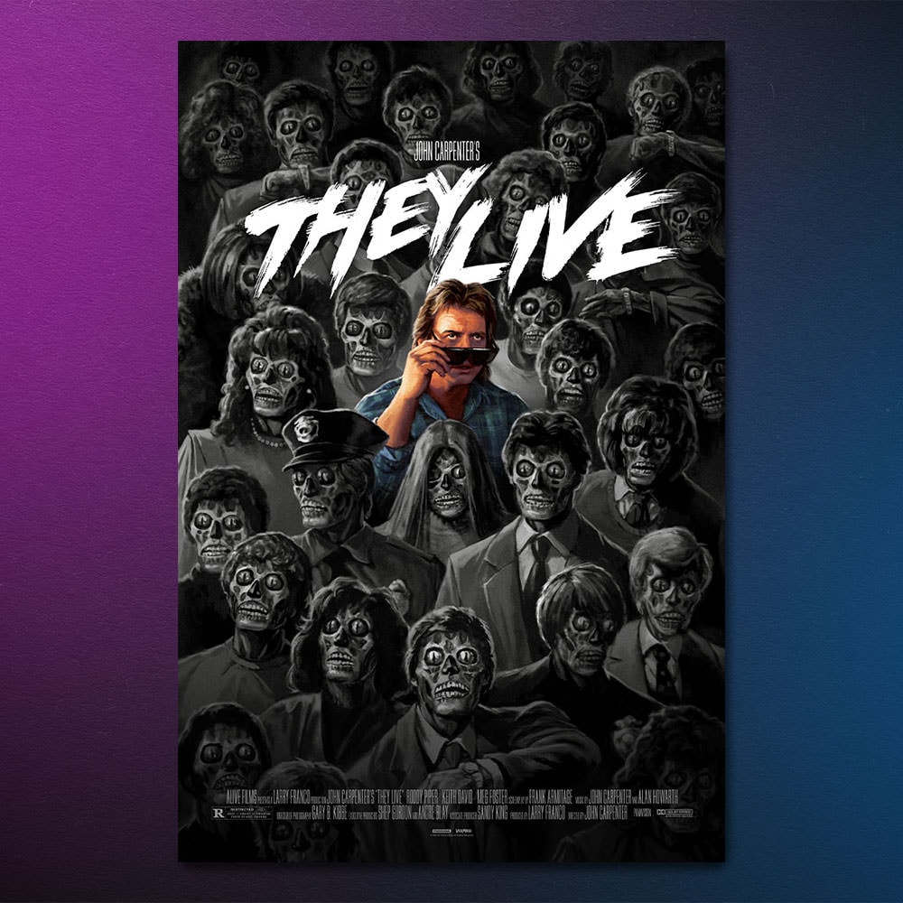 They Live They Live Movie Poster  View 1