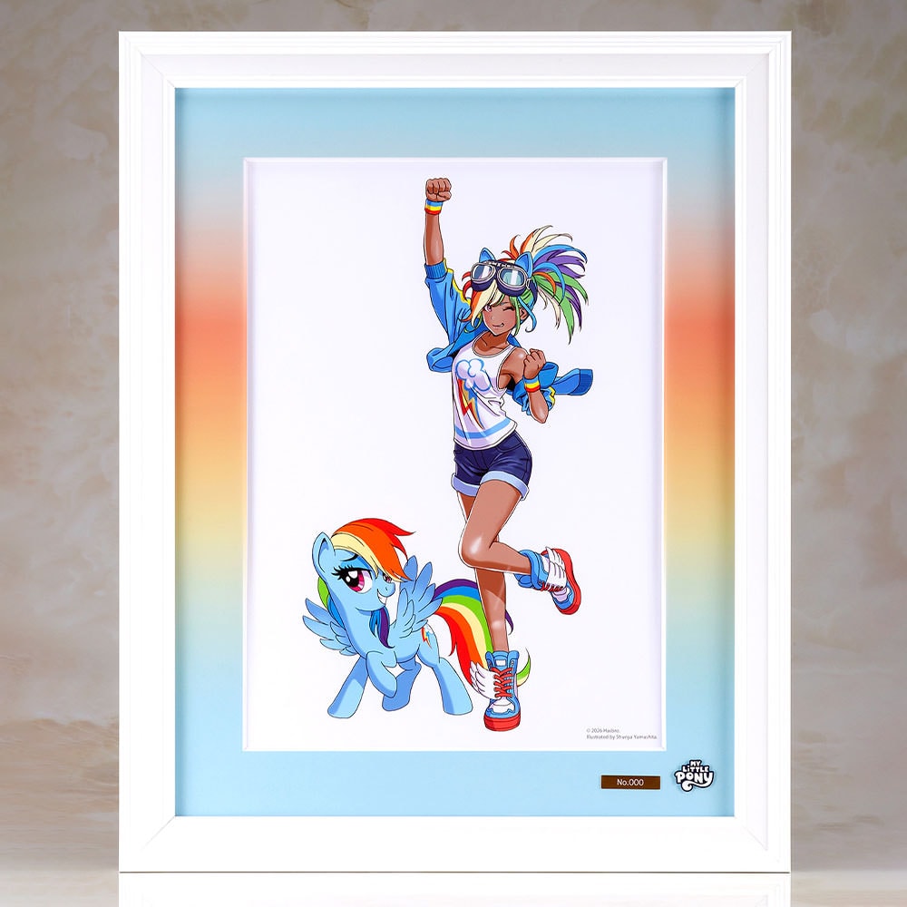 My Little Pony Rainbow Dash Bishoujo Art Print  View 1