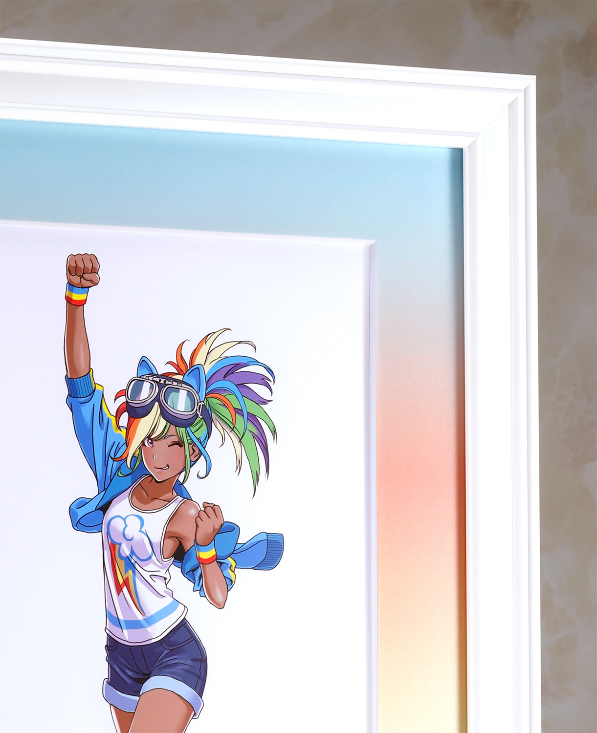 My Little Pony Rainbow Dash Bishoujo Art Print  View 3