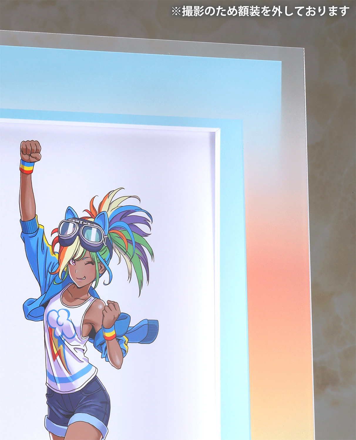 My Little Pony Rainbow Dash Bishoujo Art Print  View 4