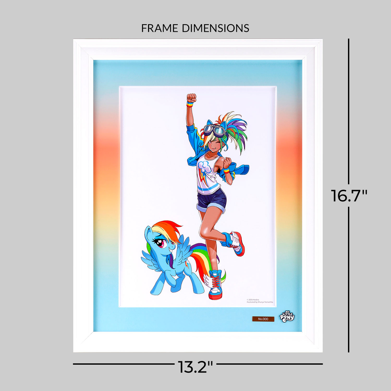 My Little Pony Rainbow Dash Bishoujo Art Print  View 2