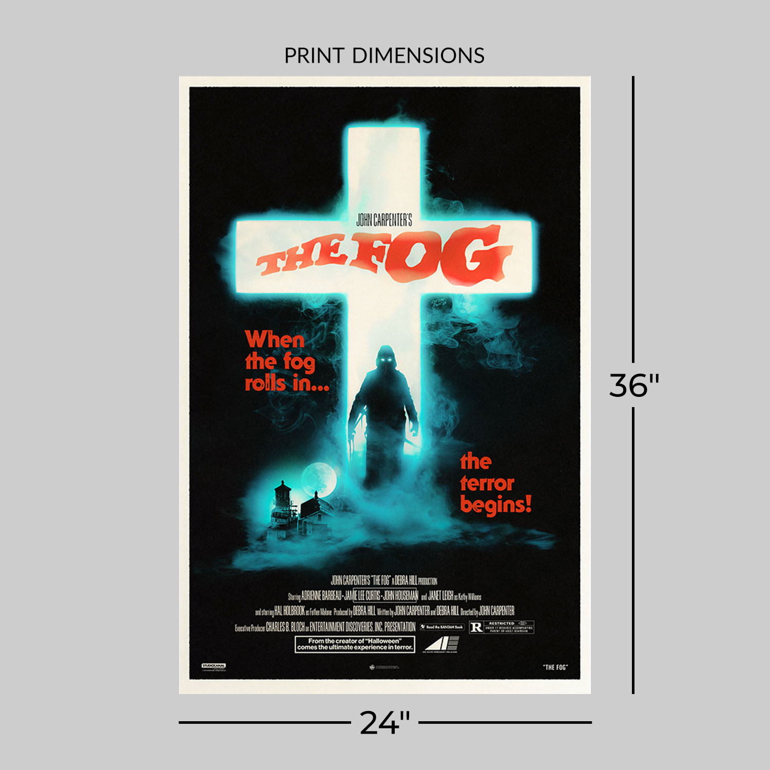 The Fog John Carpenter's The Fog Movie Poster  View 2