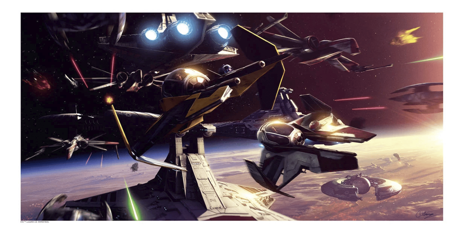 Star Wars Where the Fun Begins Art Print  View 3