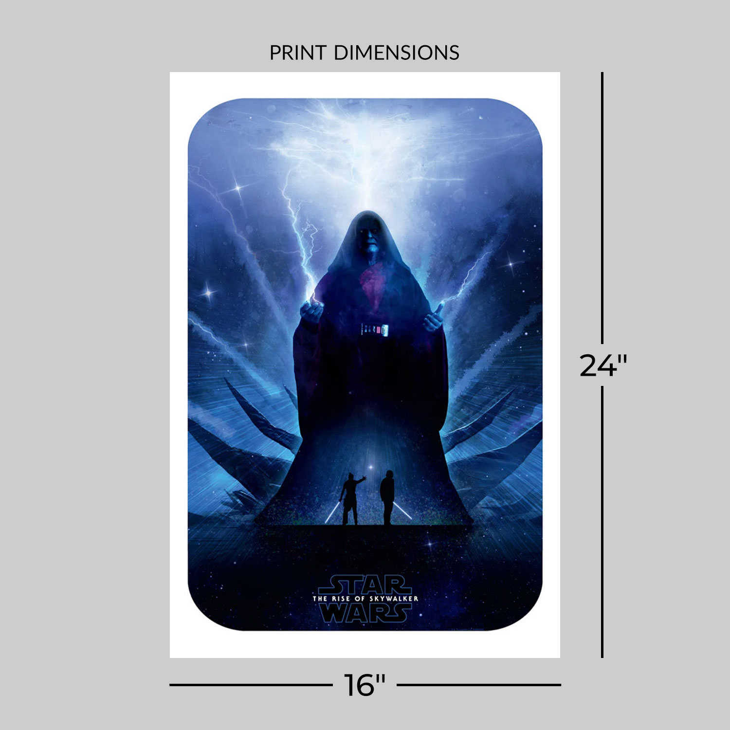 Star Wars Rey of Light Art Print  View 2