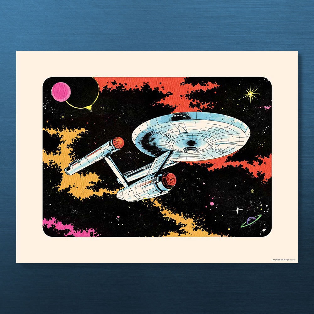 Star Trek Star Trek: Starfleet Vessels - USS Enterprise Art Print  View 1