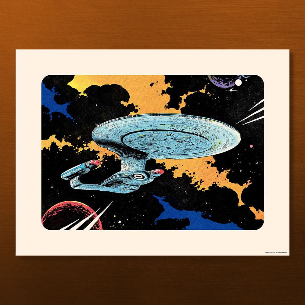 Star Trek Star Trek: Starfleet Vessels - Enterprise-D Art Print  View 1