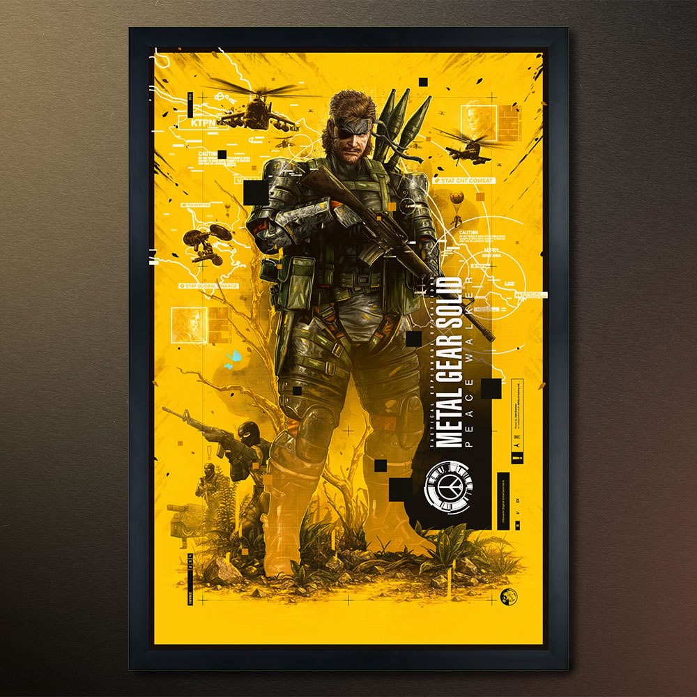 Metal Gear Solid Metal Gear Solid: Peace Walker Art Print  View 1