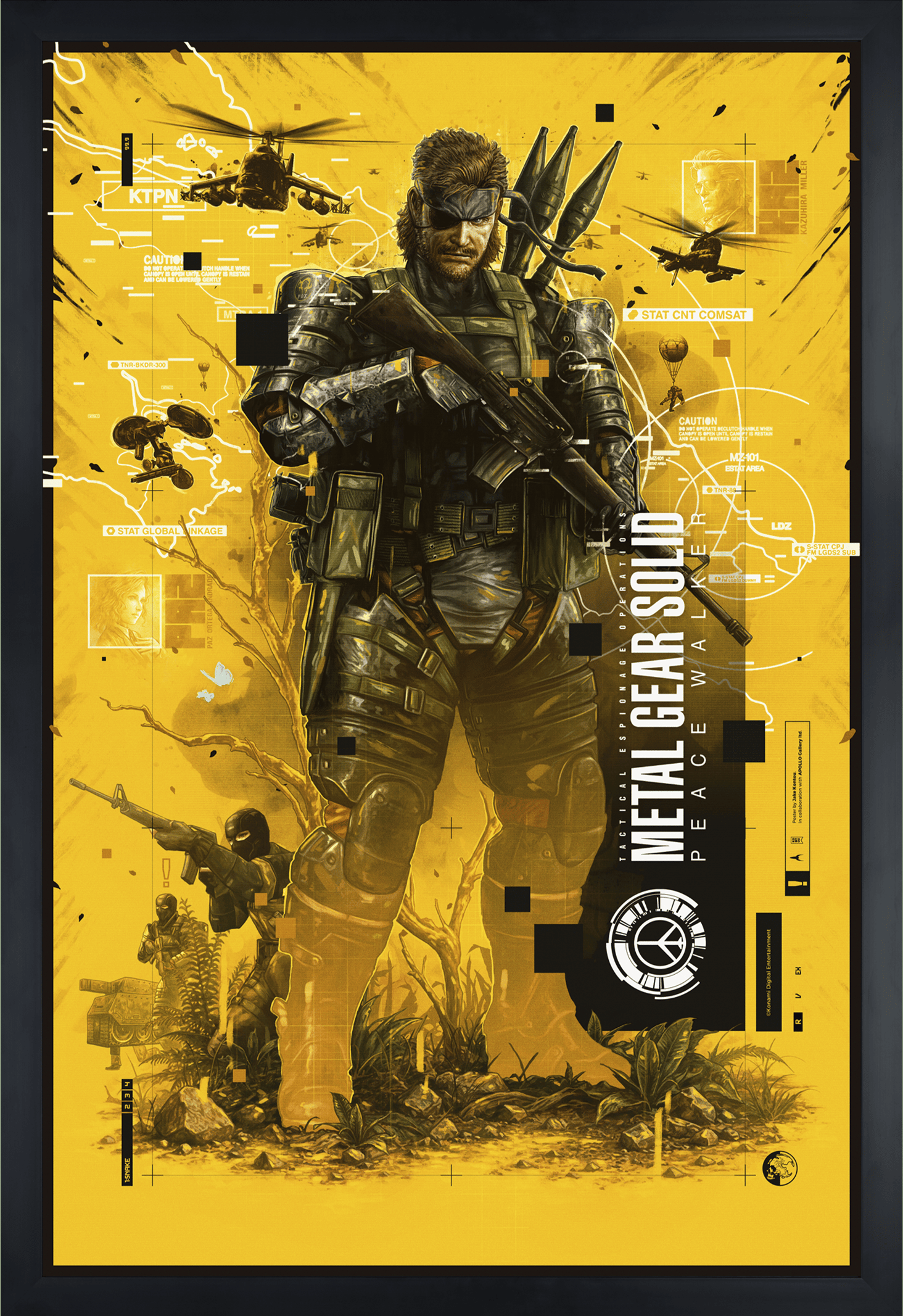 Metal Gear Solid Metal Gear Solid: Peace Walker Art Print  View 6