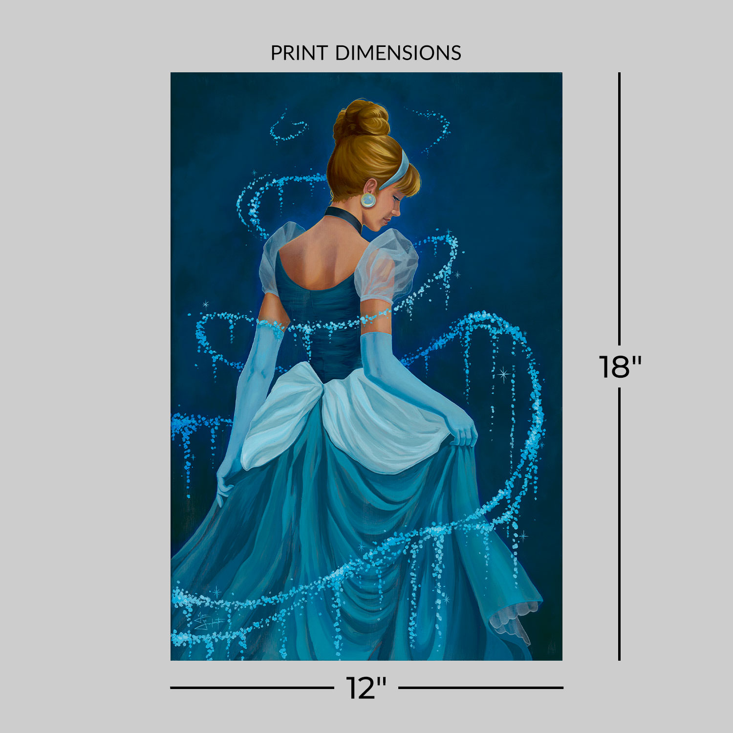 Disney Shine and Grace Art Print  View 2