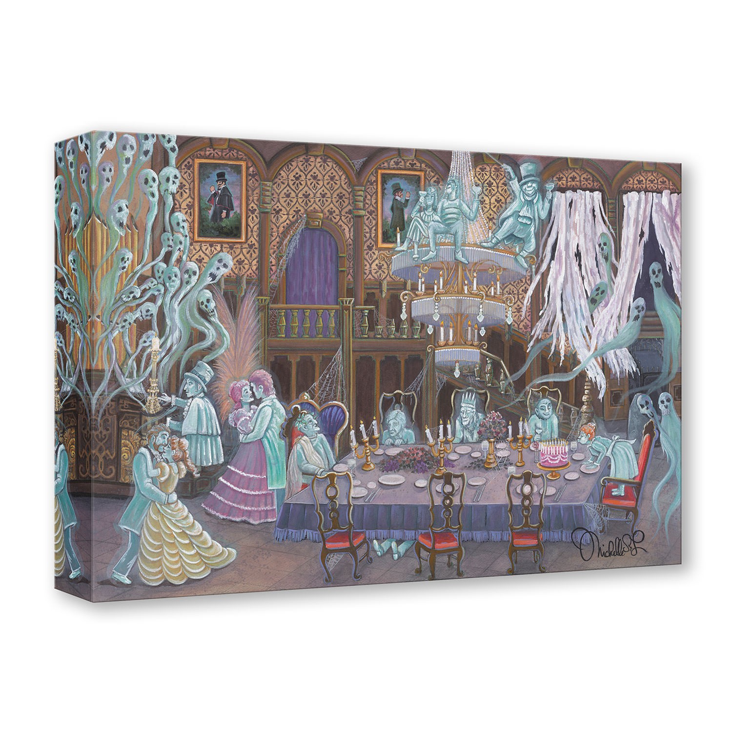 Disney Haunted Ballroom Art Print  View 3