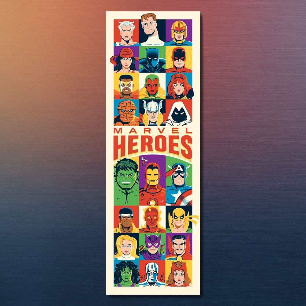 Marvel Marvel Heroes Art Print  View 1